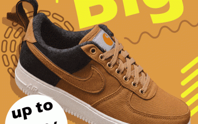 Advertentie Sale Sneaker